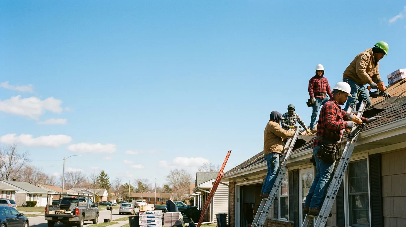 Roofing in Allenton, MI near me